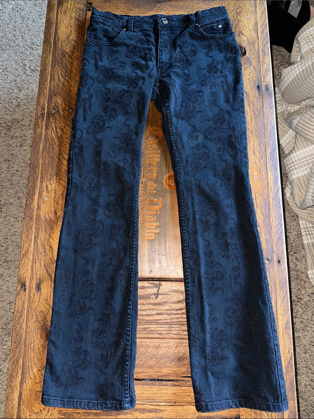 Harley-Davidson Embroidered Bootcut Jeans
